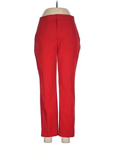Pre-owned Zara Casual Pants In Red