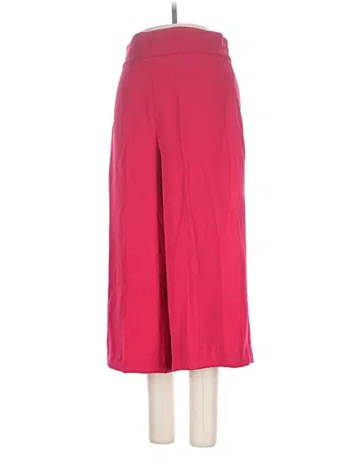 Zara Casual Pants In Red