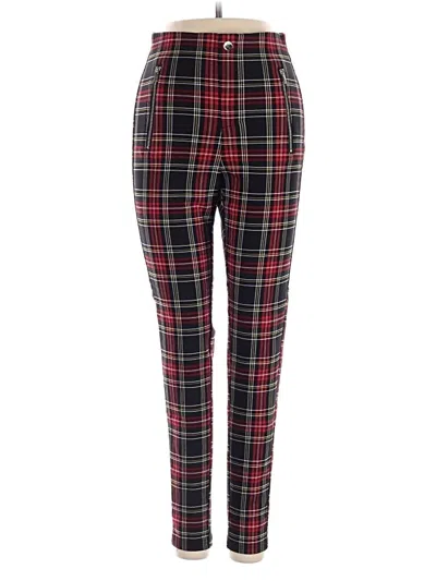 Pre-owned Zara Casual Pants In Red