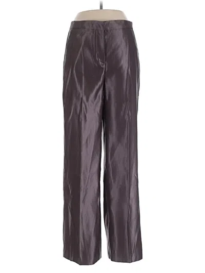 Pre-owned Zara Casual Pants In Silver