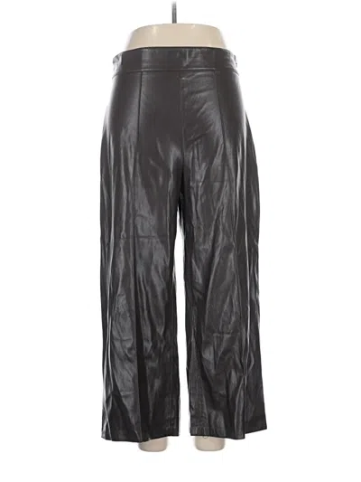 Pre-owned Zara Casual Pants In Silver