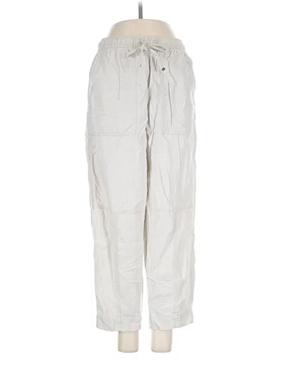 Pre-owned Zara Casual Pants In Silver