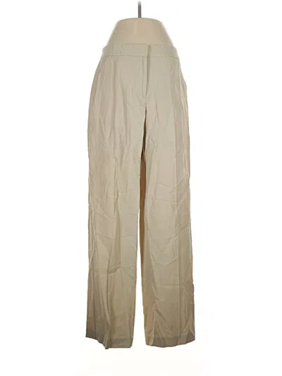 Pre-owned Zara Casual Pants In Tan