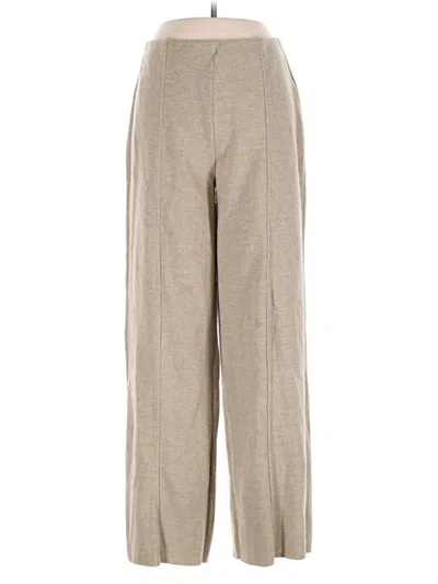 Pre-owned Zara Casual Pants In Tan