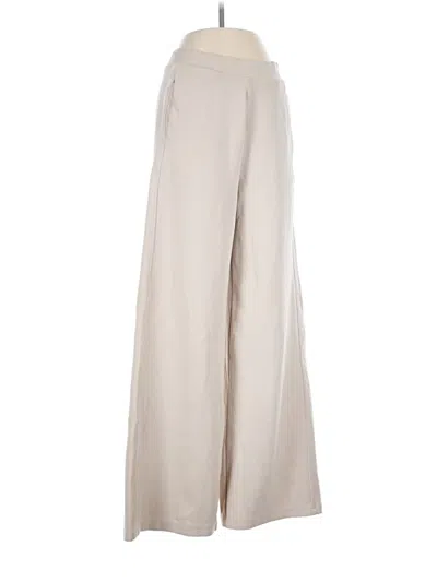 Pre-owned Zara Casual Pants In Tan