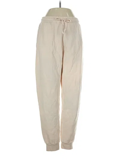 Pre-owned Zara Casual Pants In Tan