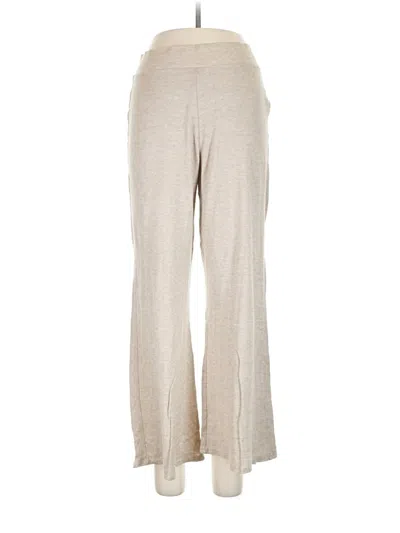 Pre-owned Zara Casual Pants In Tan