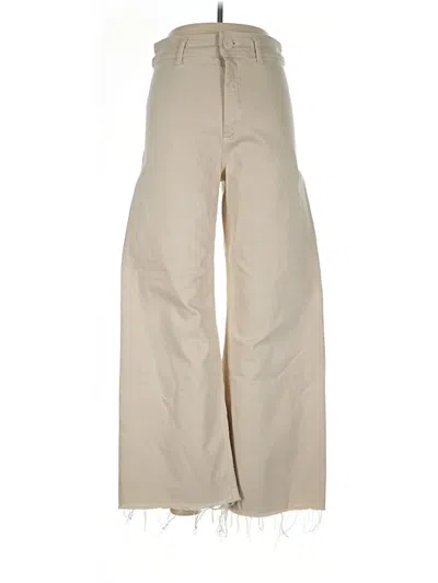 Pre-owned Zara Casual Pants In Tan