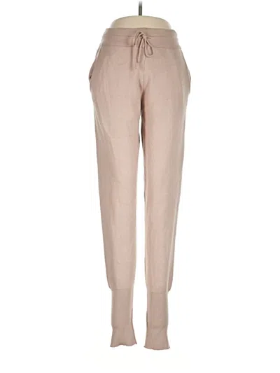 Pre-owned Zara Casual Pants In Tan
