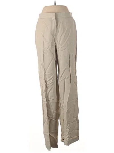 Pre-owned Zara Casual Pants In Tan
