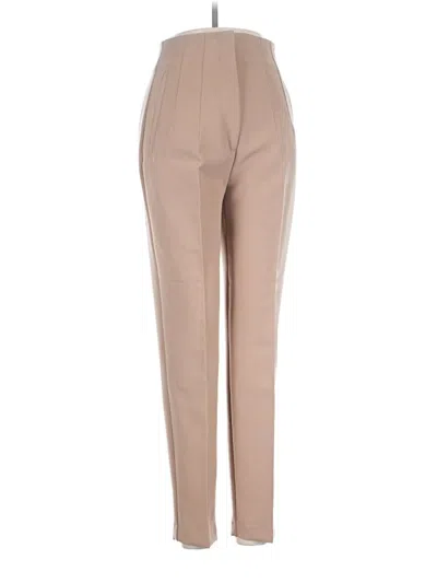 Zara Casual Pants In Tan