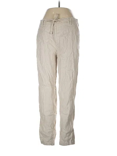 Pre-owned Zara Casual Pants In Tan
