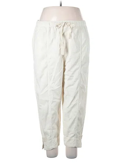 Pre-owned Zara Casual Pants In White
