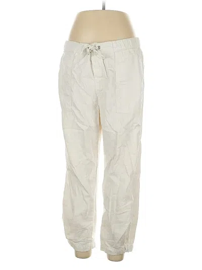 Pre-owned Zara Casual Pants In White