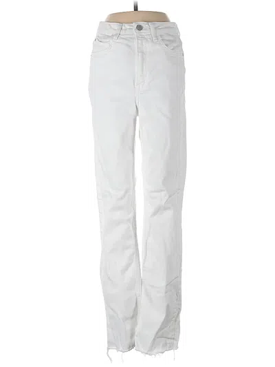 Pre-owned Zara Casual Pants In White