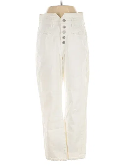 Pre-owned Zara Casual Pants In White