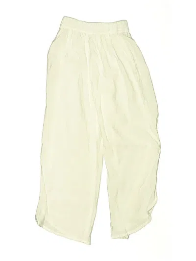 Pre-owned Zara Kids' Casual Pants In White