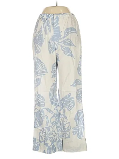 Pre-owned Zara Casual Pants In White