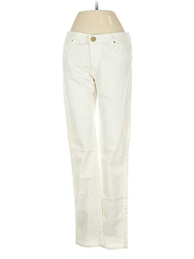 Pre-owned Zara Casual Pants In White