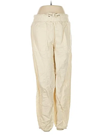 Pre-owned Zara Casual Pants In White