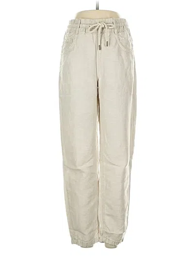 Pre-owned Zara Casual Pants In White