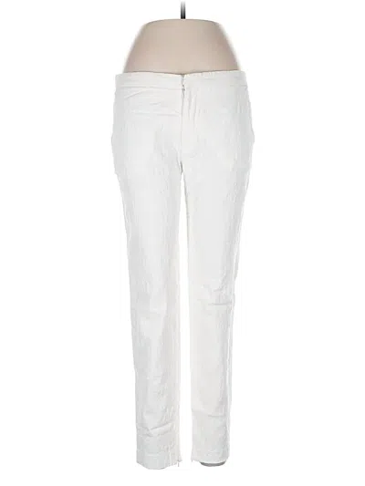 Pre-owned Zara Casual Pants In White