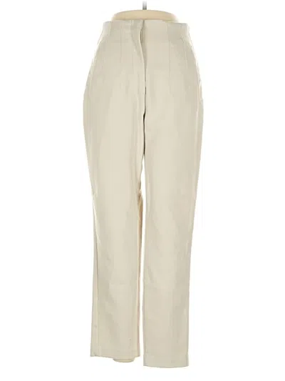 Pre-owned Zara Casual Pants In White