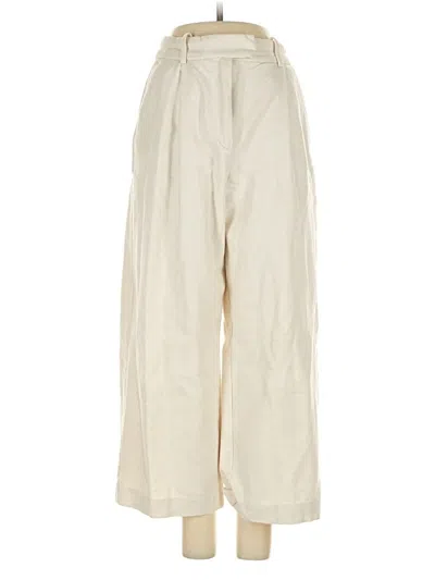 Pre-owned Zara Casual Pants In White