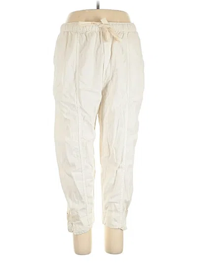 Pre-owned Zara Casual Pants In White