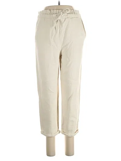 Pre-owned Zara Casual Pants In White