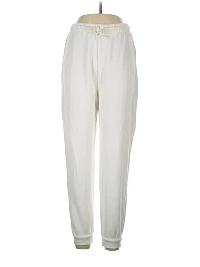 Pre-owned Zara Casual Pants In White