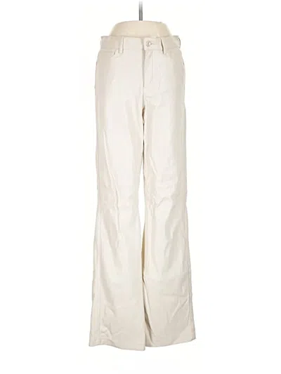 Pre-owned Zara Casual Pants In White