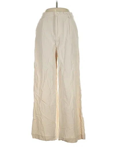 Pre-owned Zara Casual Pants In White