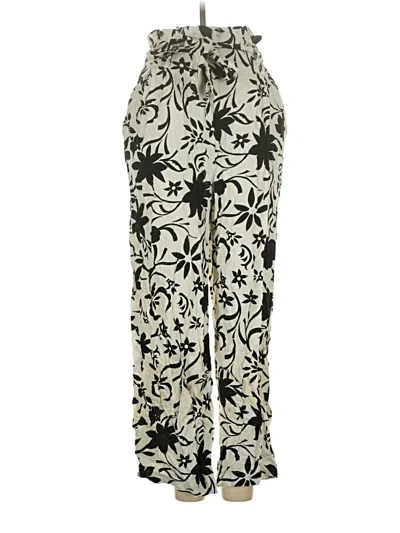 Pre-owned Zara Casual Pants In White