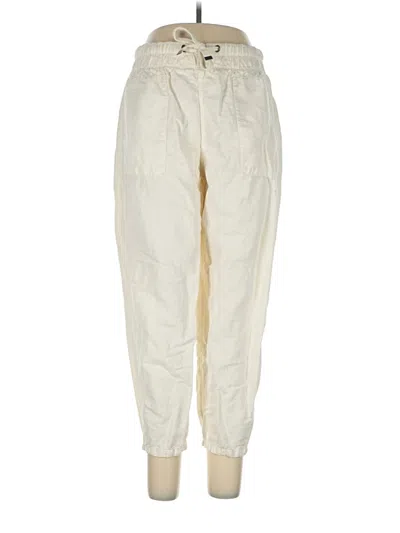 Pre-owned Zara Casual Pants In White