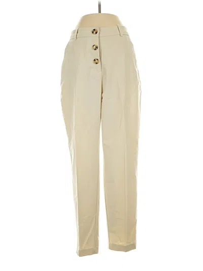 Pre-owned Zara Casual Pants In White