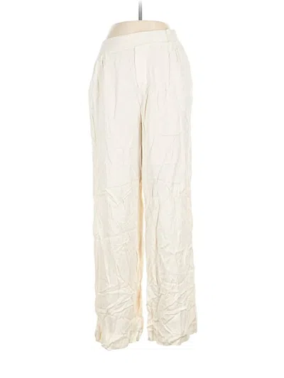 Pre-owned Zara Casual Pants In White
