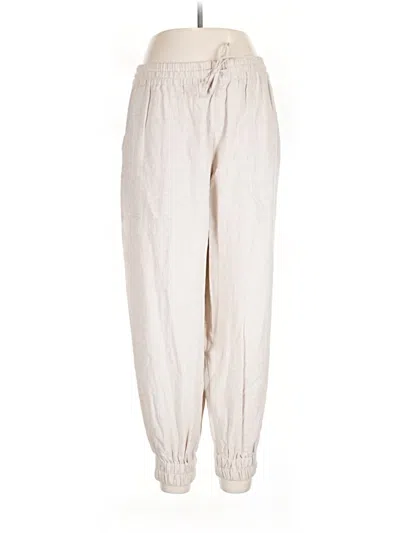 Pre-owned Zara Casual Pants In White
