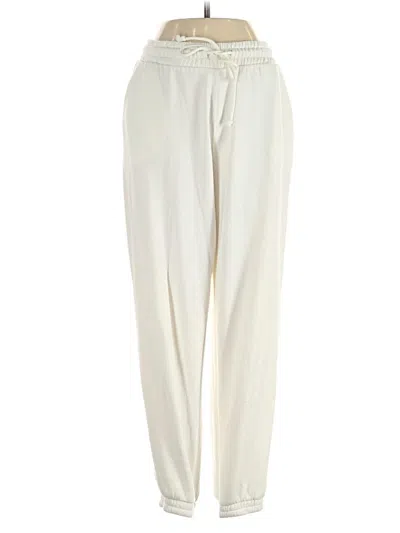 Pre-owned Zara Casual Pants In White