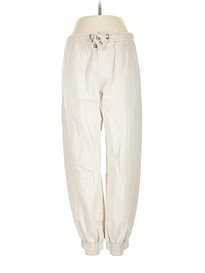 Pre-owned Zara Casual Pants In White