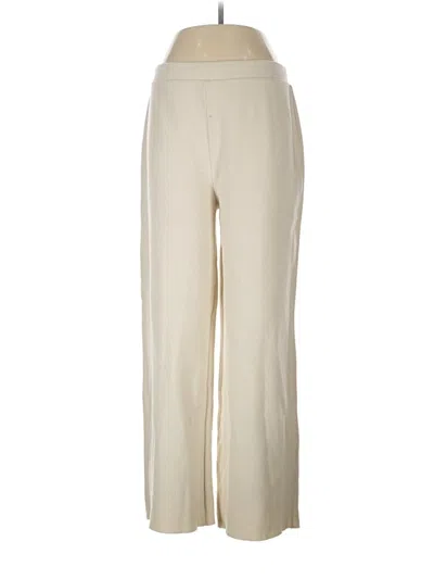 Pre-owned Zara Casual Pants In White