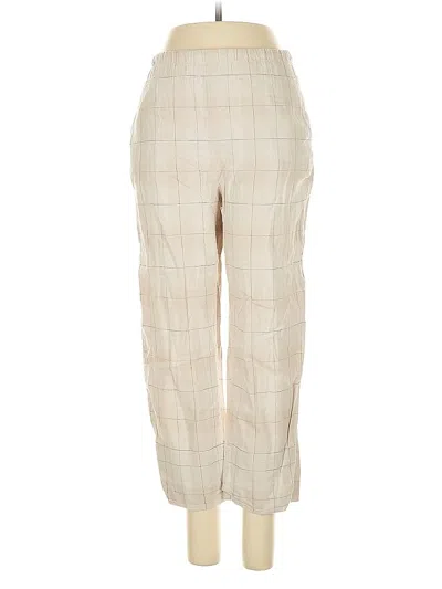 Pre-owned Zara Casual Pants In White