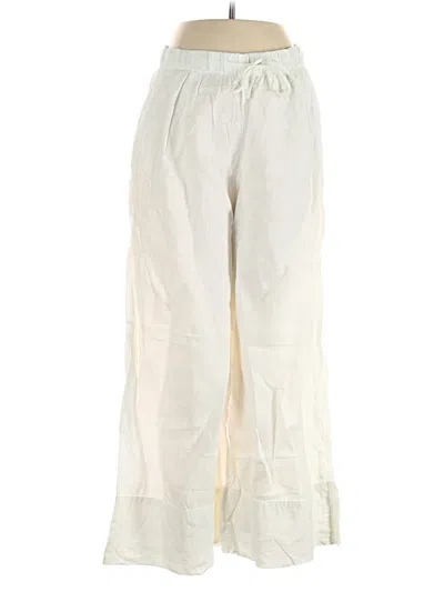 Pre-owned Zara Casual Pants In White