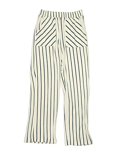 Pre-owned Zara Kids' Casual Pants In White