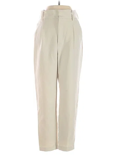 Pre-owned Zara Casual Pants In White
