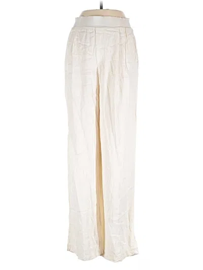 Pre-owned Zara Casual Pants In White
