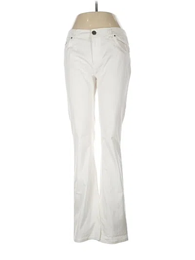 Pre-owned Zara Casual Pants In White