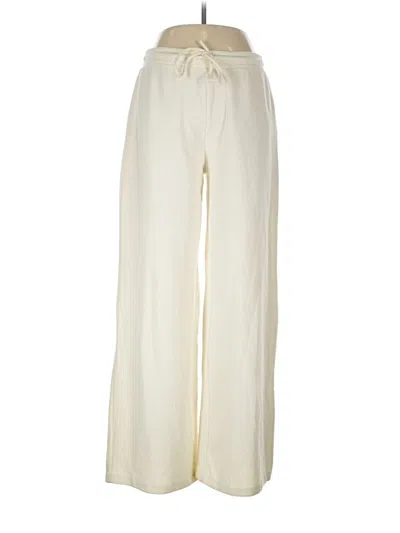 Pre-owned Zara Casual Pants In White