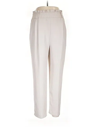 Pre-owned Zara Casual Pants In White