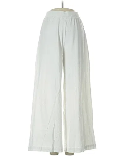 Pre-owned Zara Casual Pants In White